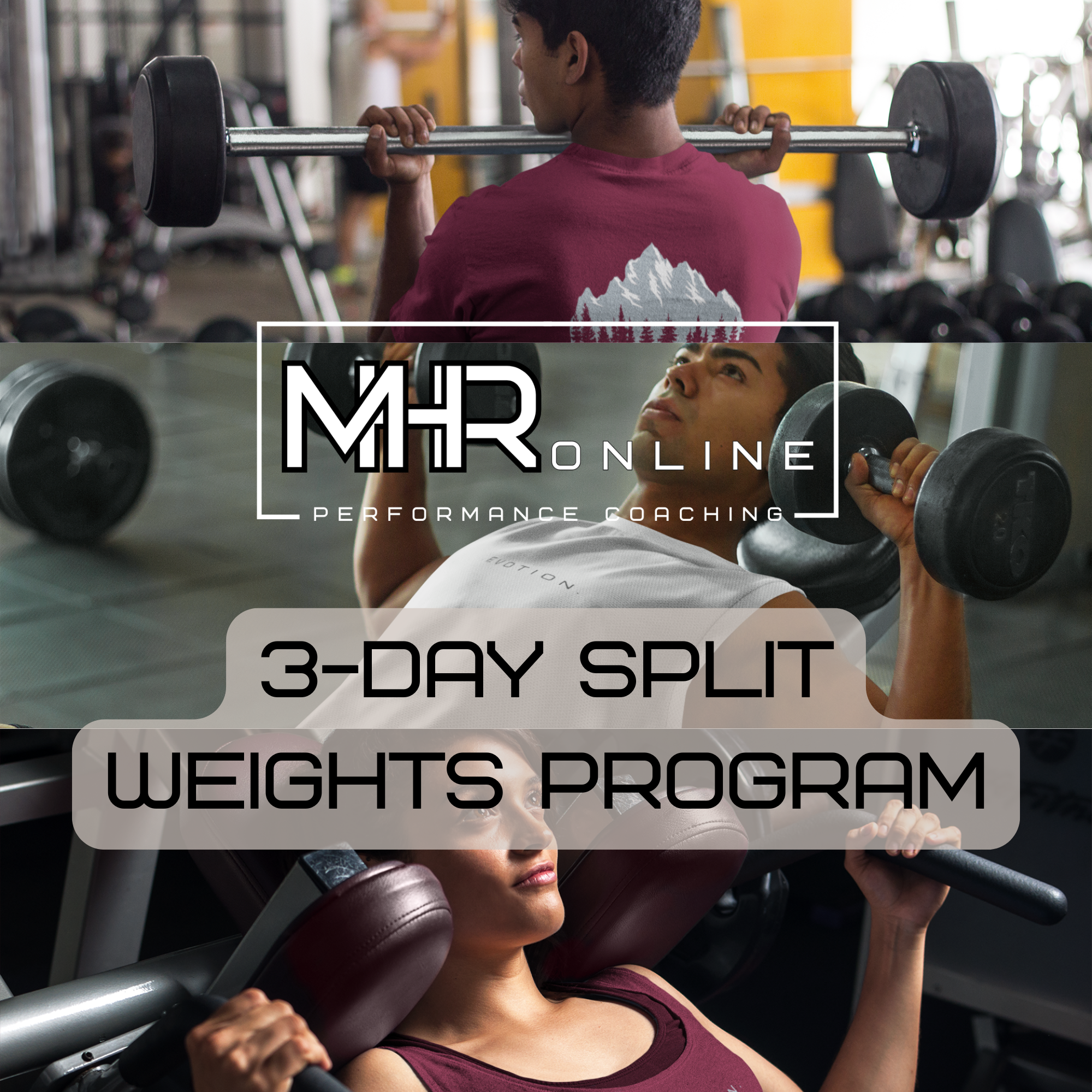MHR Online - 3 Day Split Program