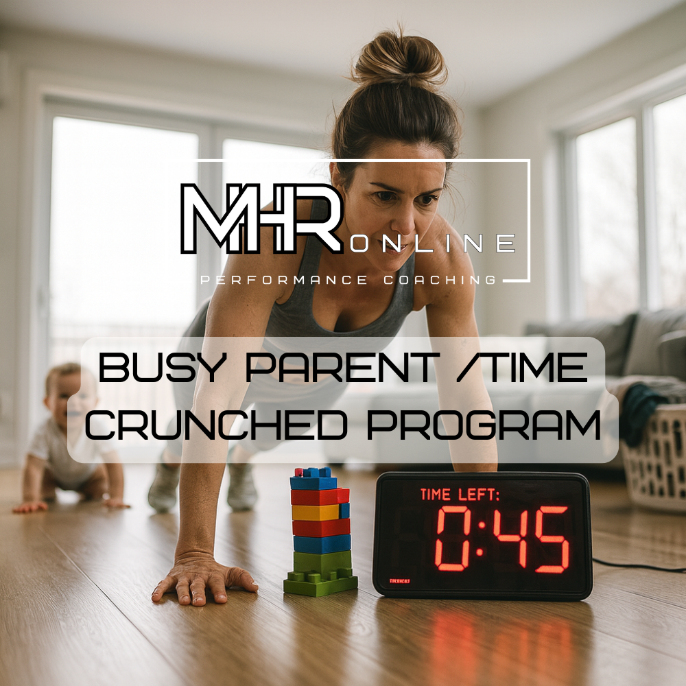 MHR Online - Busy Parent Time Crunched Program - 12 Week Plan