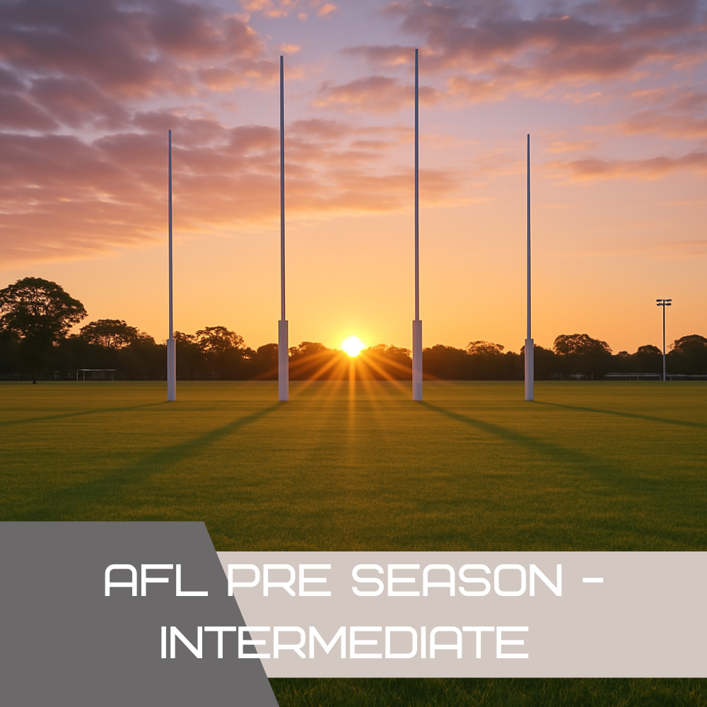 MHR Online AFL Pre Season - Intermediate (STRENGTH + SPEED BUILDER)